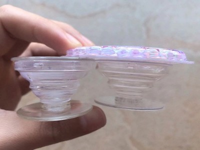 氣囊支架粘亞克力用什么膠？透明無痕PC支架膠水就選聚力