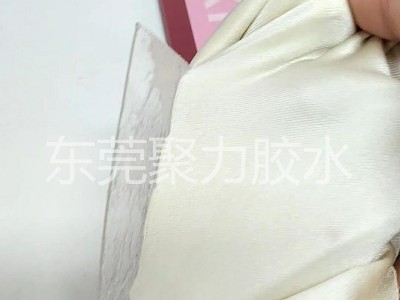 透明PET粘接聚氨酯布料用聚力牌環(huán)保無氣味膠水粘接案例！